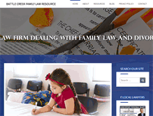 Tablet Screenshot of bcfamilylawresource.com